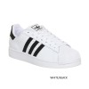 Weiße Adidas Super Star Schuhe mit Strass