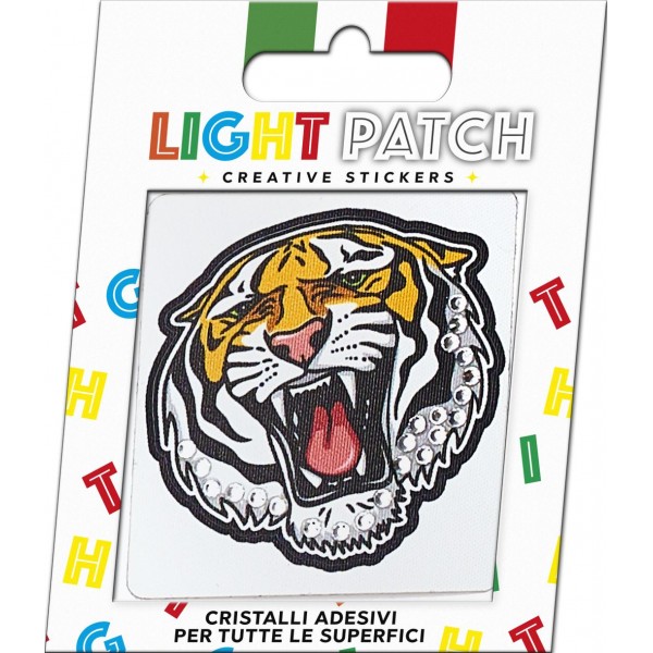 Light Patch Tigre Sticker Cristalli Crystal