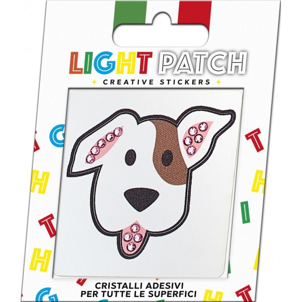 Light Patch Cane Sticker Cristalli Amethyst