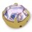 STRASS MAXIMA SS40 VIOLETT-GOLD-20PZ