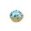 STRASS MAXIMA SS20 AQUAMARIN-GOLD-40PZ