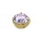STRASS MAXIMA SS20 VIOLETT-GOLD-40PZ