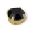STRASS MAXIMA SS30 SCHWARZ-GOLD-20PZ