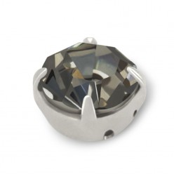 RHINESTONE MAXIMA SS30 BLACK DIAMOND-silver-20pcs