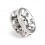 RUNDE STRASS-WASCHMASCHINE PRECIOSA MM8 KRISTALL-SILBER-PACK 20 STÜCK