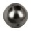 RUNDE PERLE MM8 DUNKELGRAU-40PZ