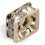 RONDELLA STRASS PRECIOSA QUADRATA MM8x8 CRYSTAL-ORO-CONFEZIONE 20 PEZZI