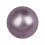 RUNDE PERLE MM6 LEICHT BURGUNDY-40PZ